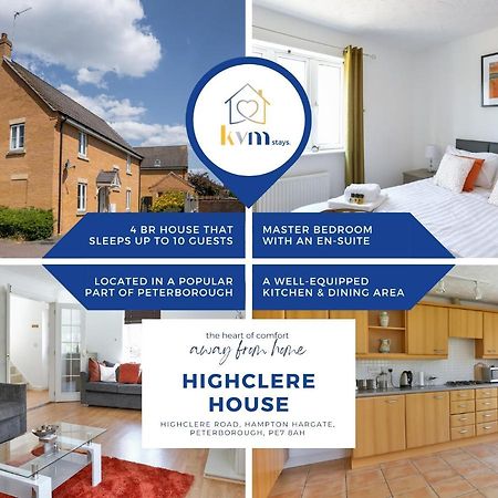 Kvm - Highclere House For Large Groups With Parking By Kvm Stays Hampton Esterno foto