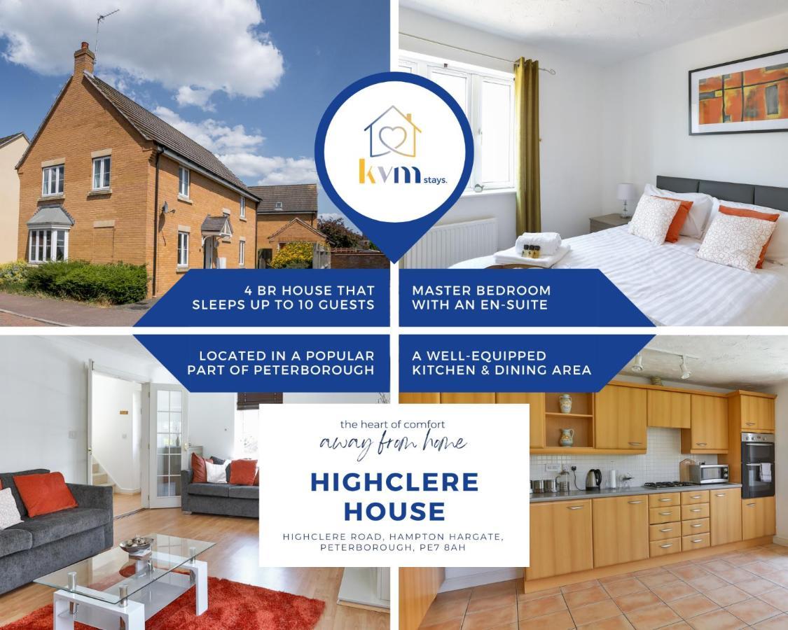 Kvm - Highclere House For Large Groups With Parking By Kvm Stays Hampton Esterno foto